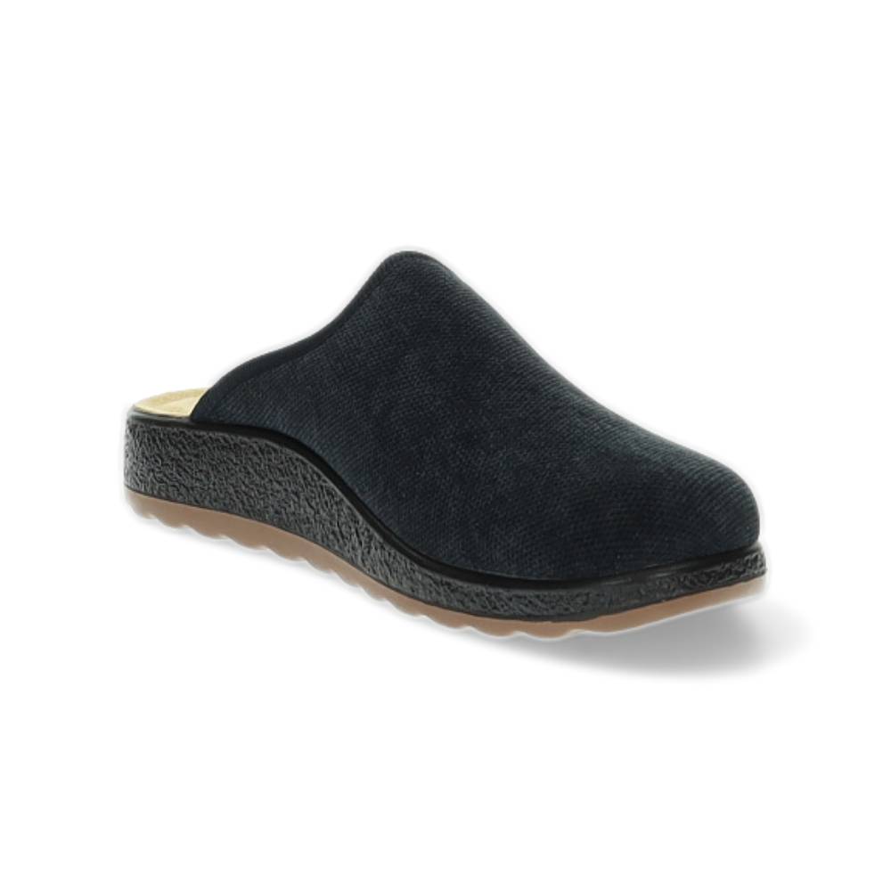 zwarte pantoffel