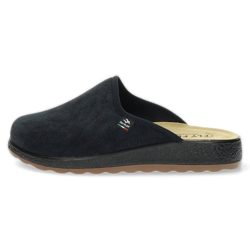 zwarte pantoffel