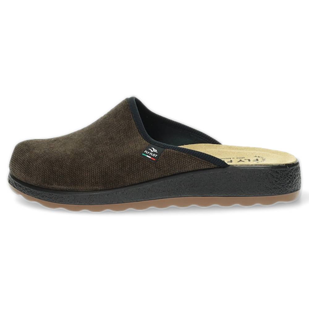 bruine pantoffel