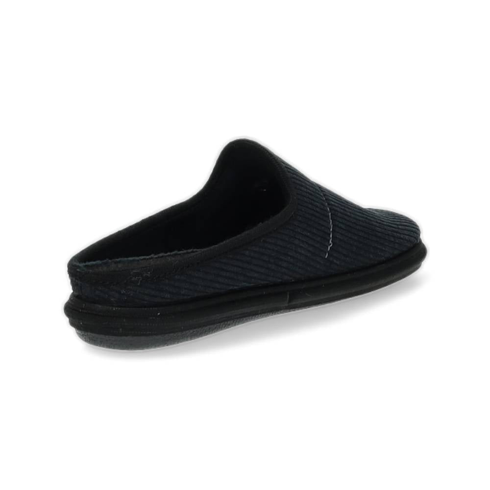 zwarte pantoffel