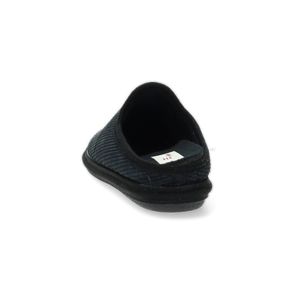 zwarte pantoffel