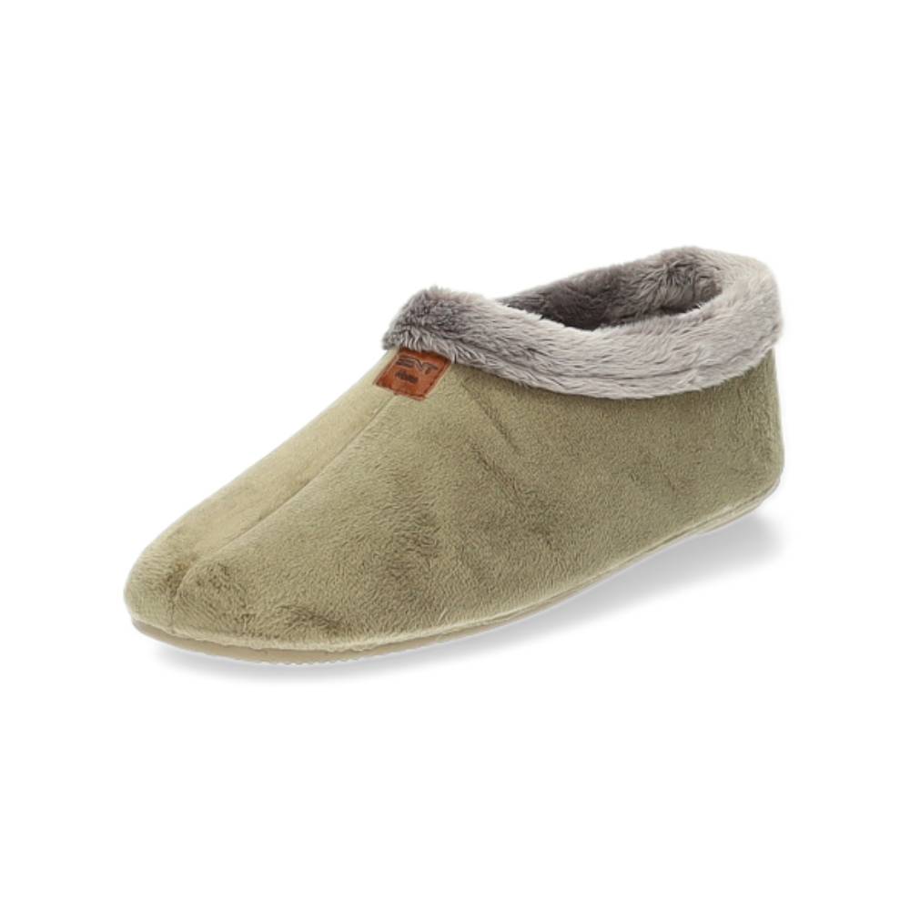 taupe pantoffel