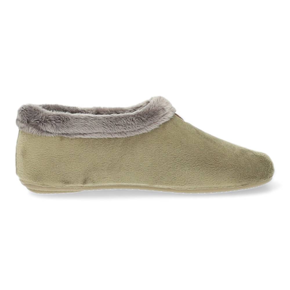 taupe pantoffel