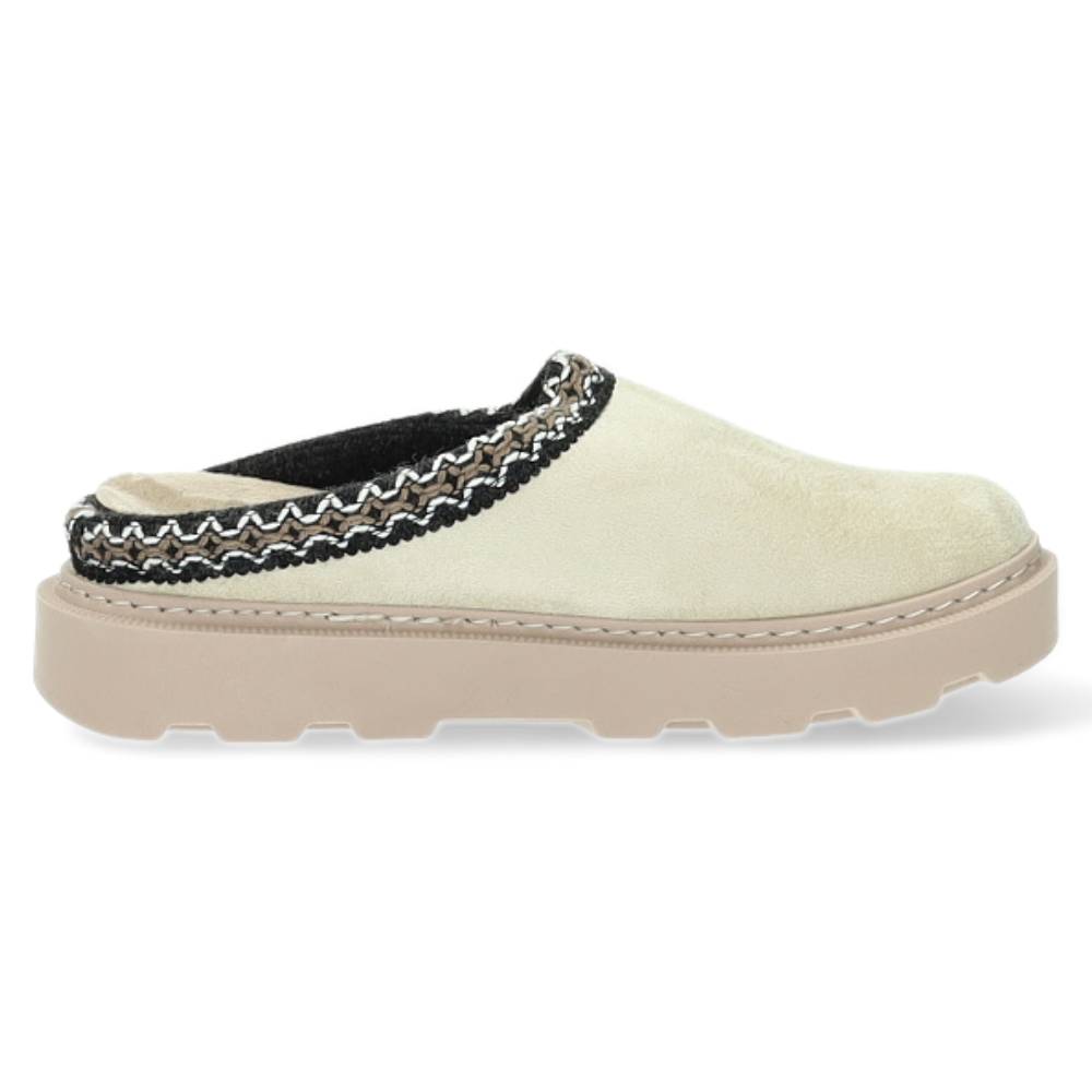 beige pantoffel