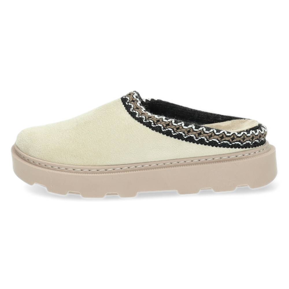 beige pantoffel