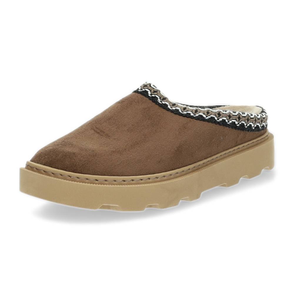 bruine pantoffel