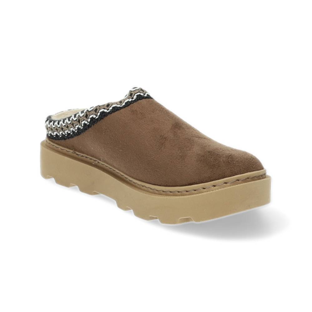 bruine pantoffel