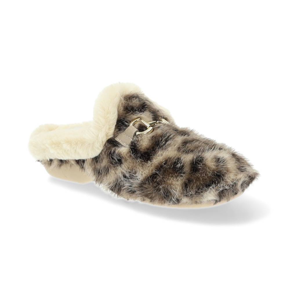 bruine pantoffel