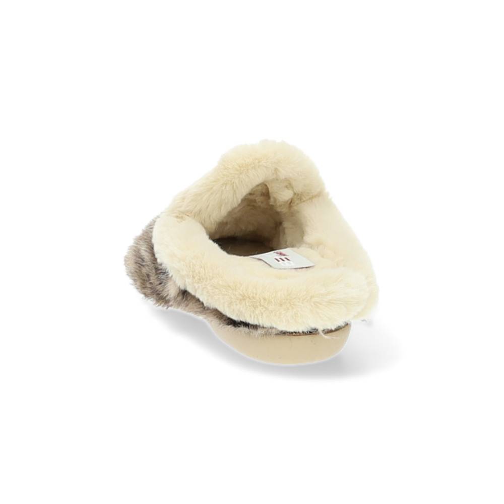 bruine pantoffel