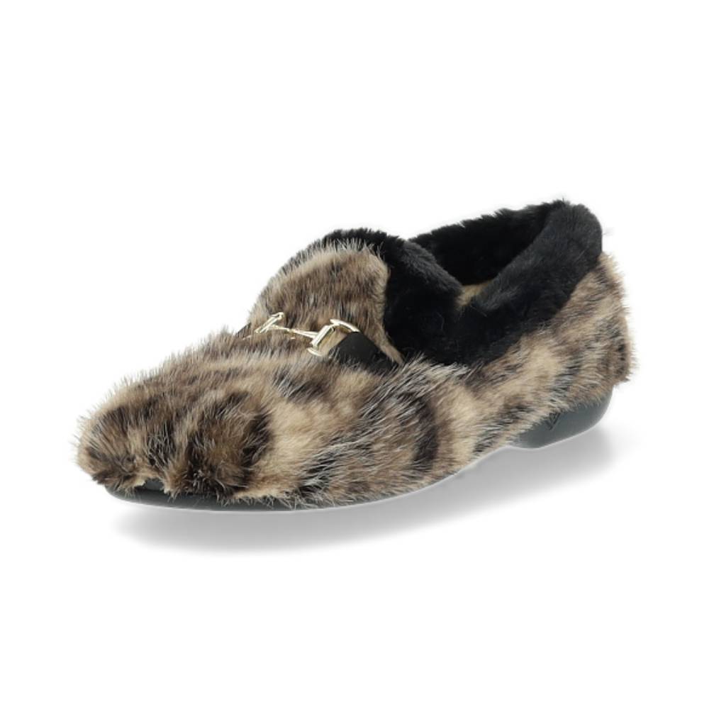 bruine pantoffel