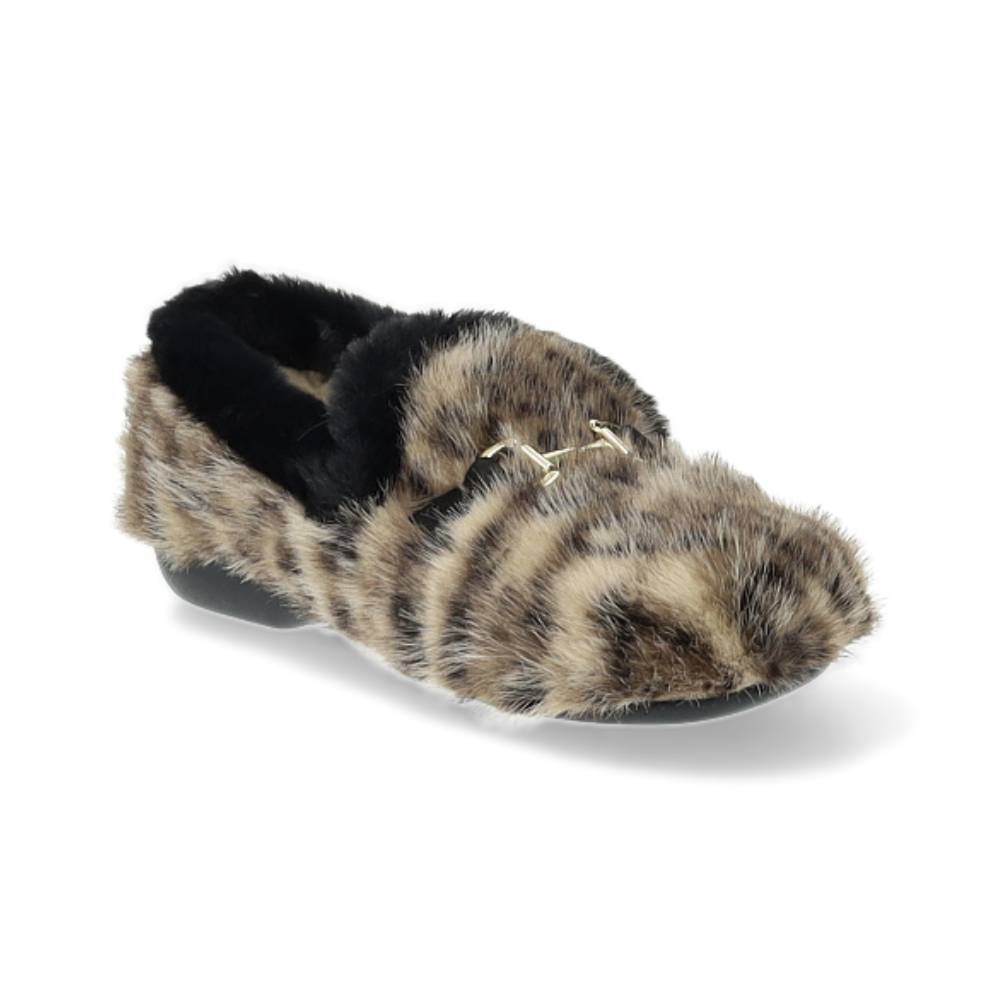 bruine pantoffel