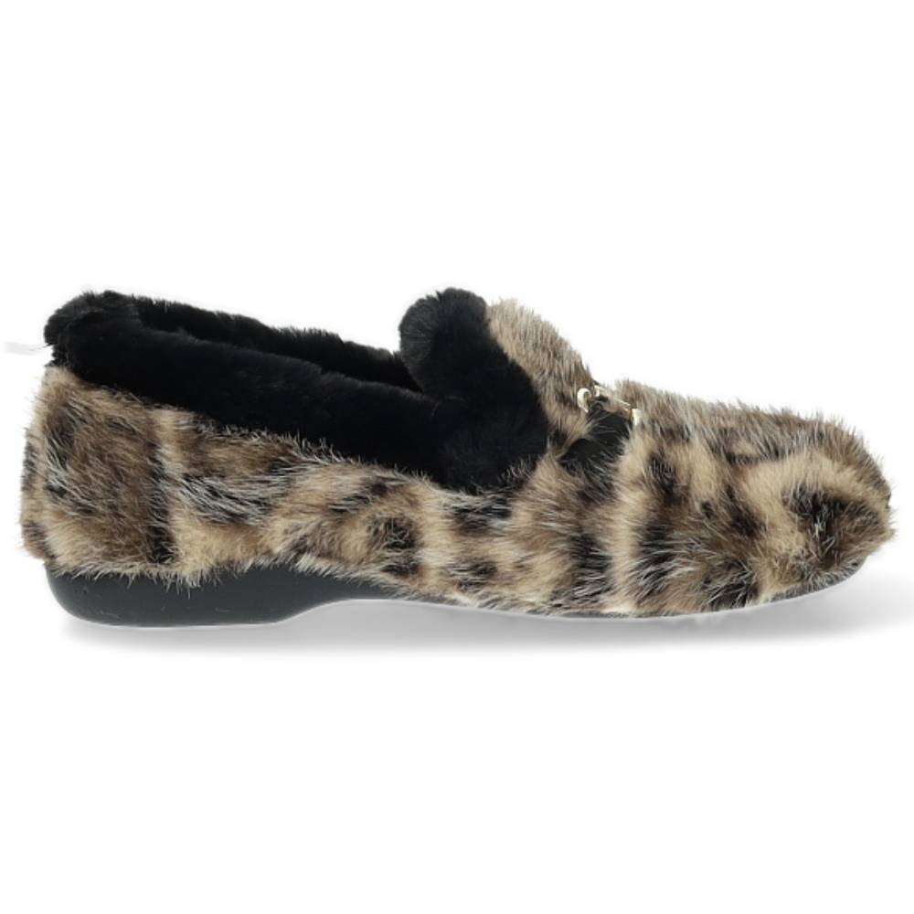 bruine pantoffel