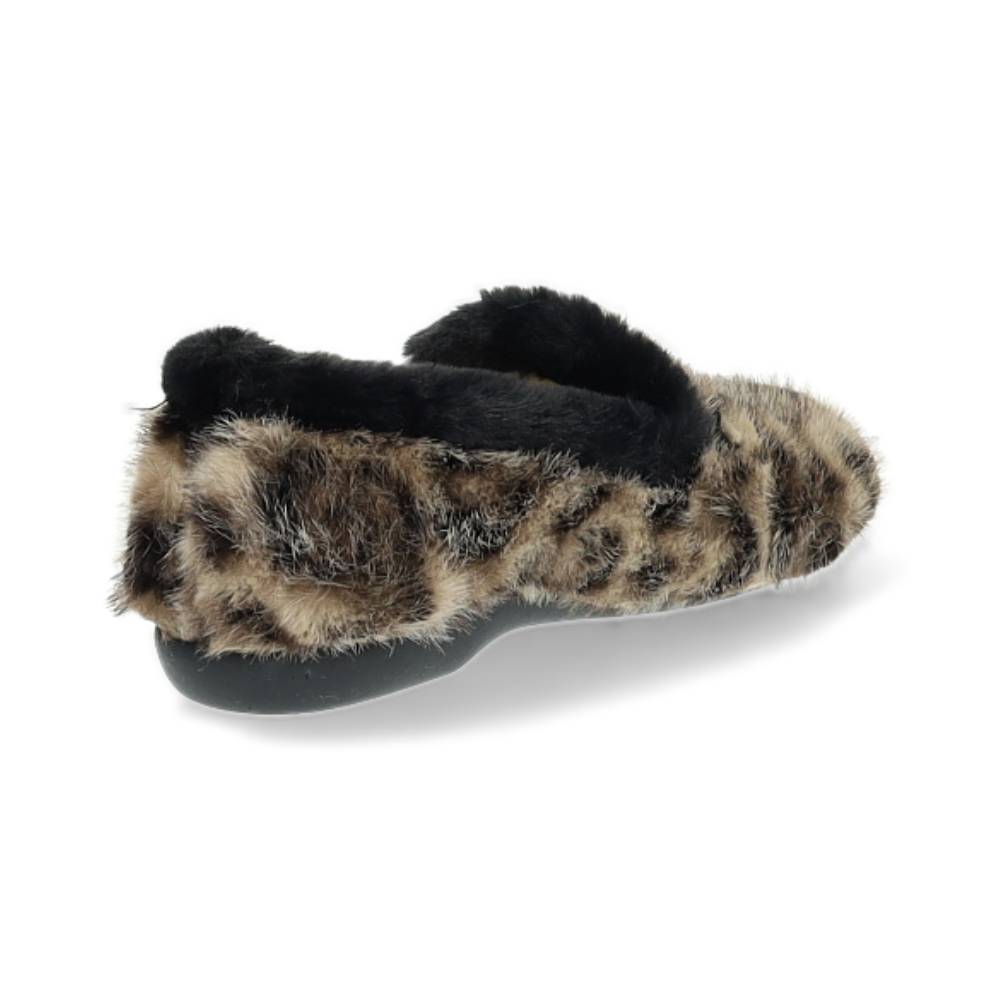 bruine pantoffel