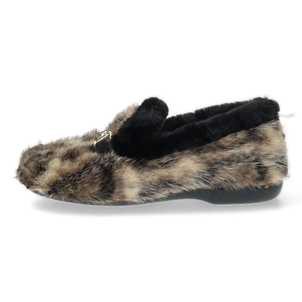 bruine pantoffel