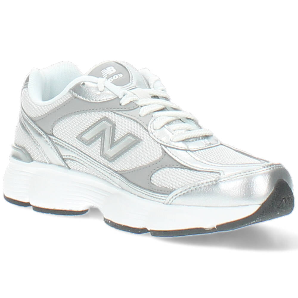 zilveren sneaker