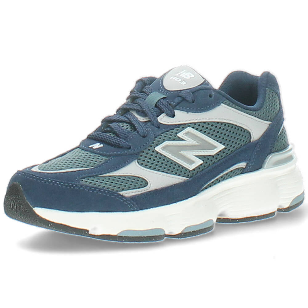 blauwe sneaker
