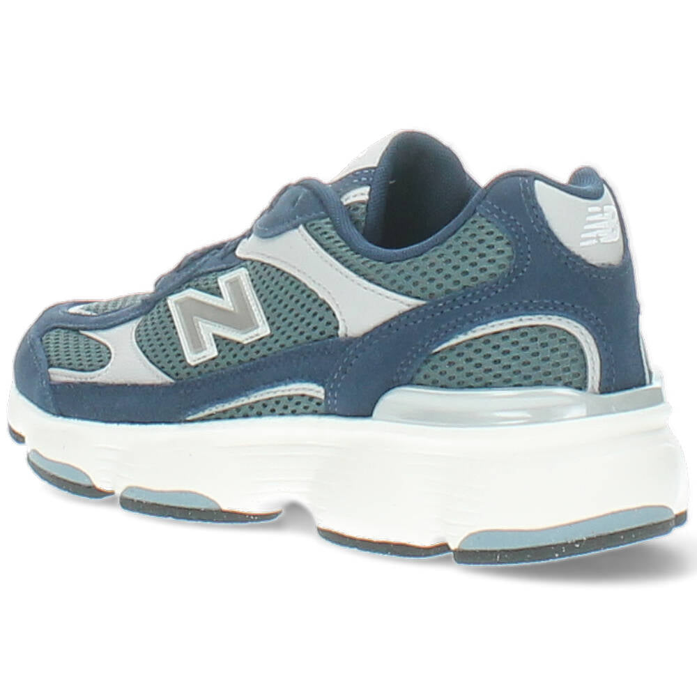 blauwe sneaker