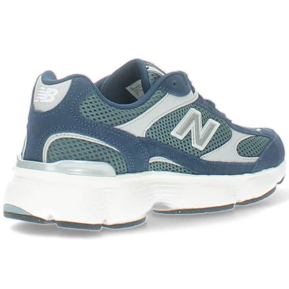 blauwe sneaker