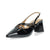 zwarte slingback