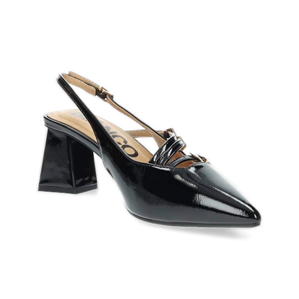 zwarte slingback