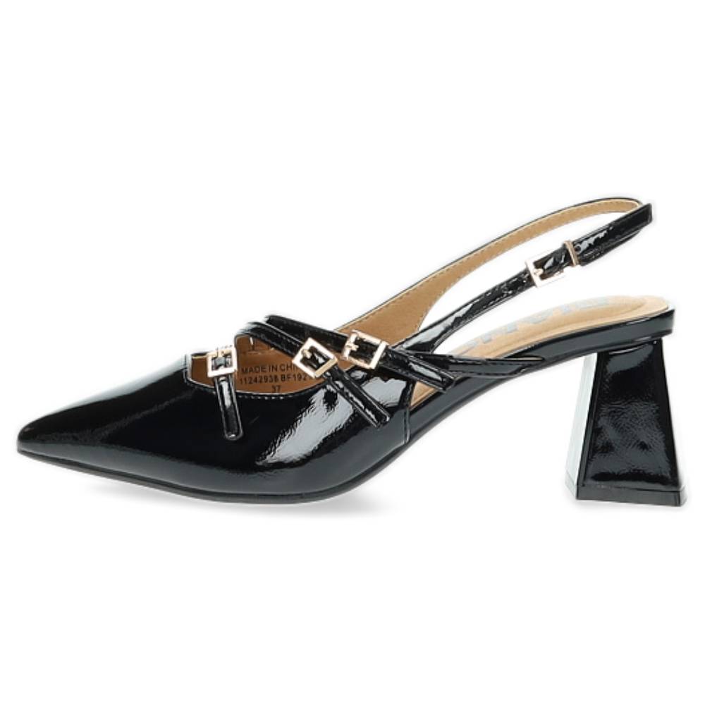 zwarte slingback