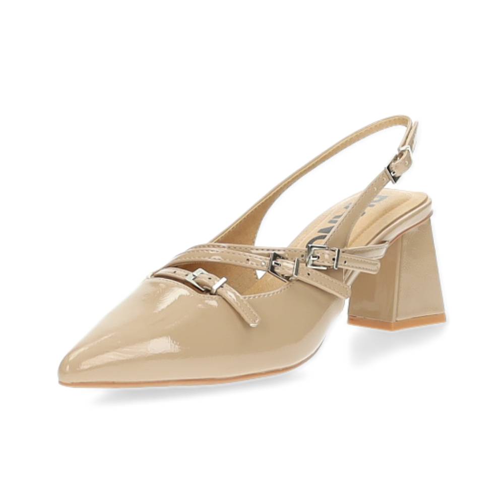 beige slingback