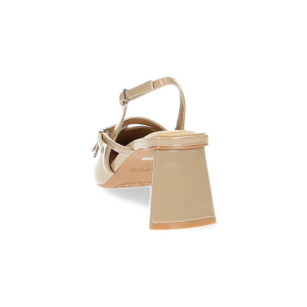 beige slingback