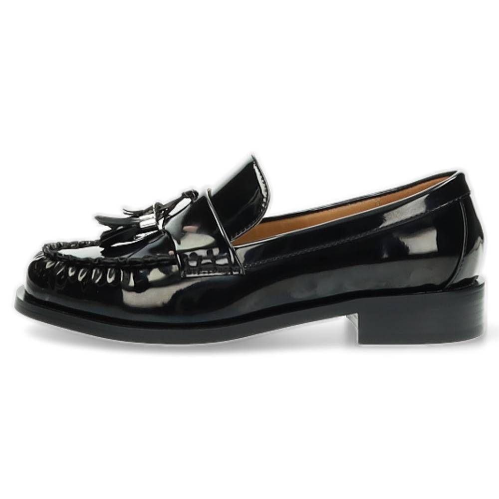 zwarte mocassin