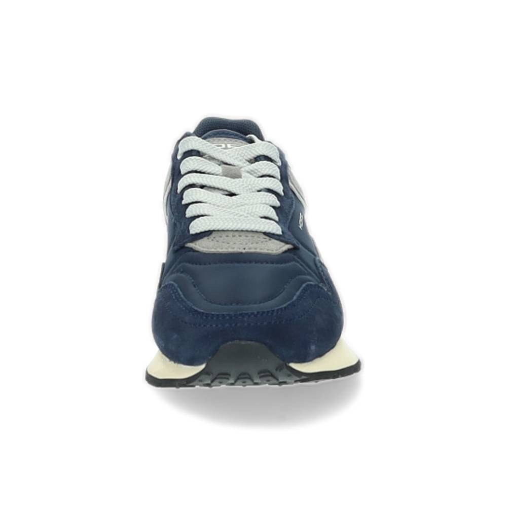 blauwe sneaker