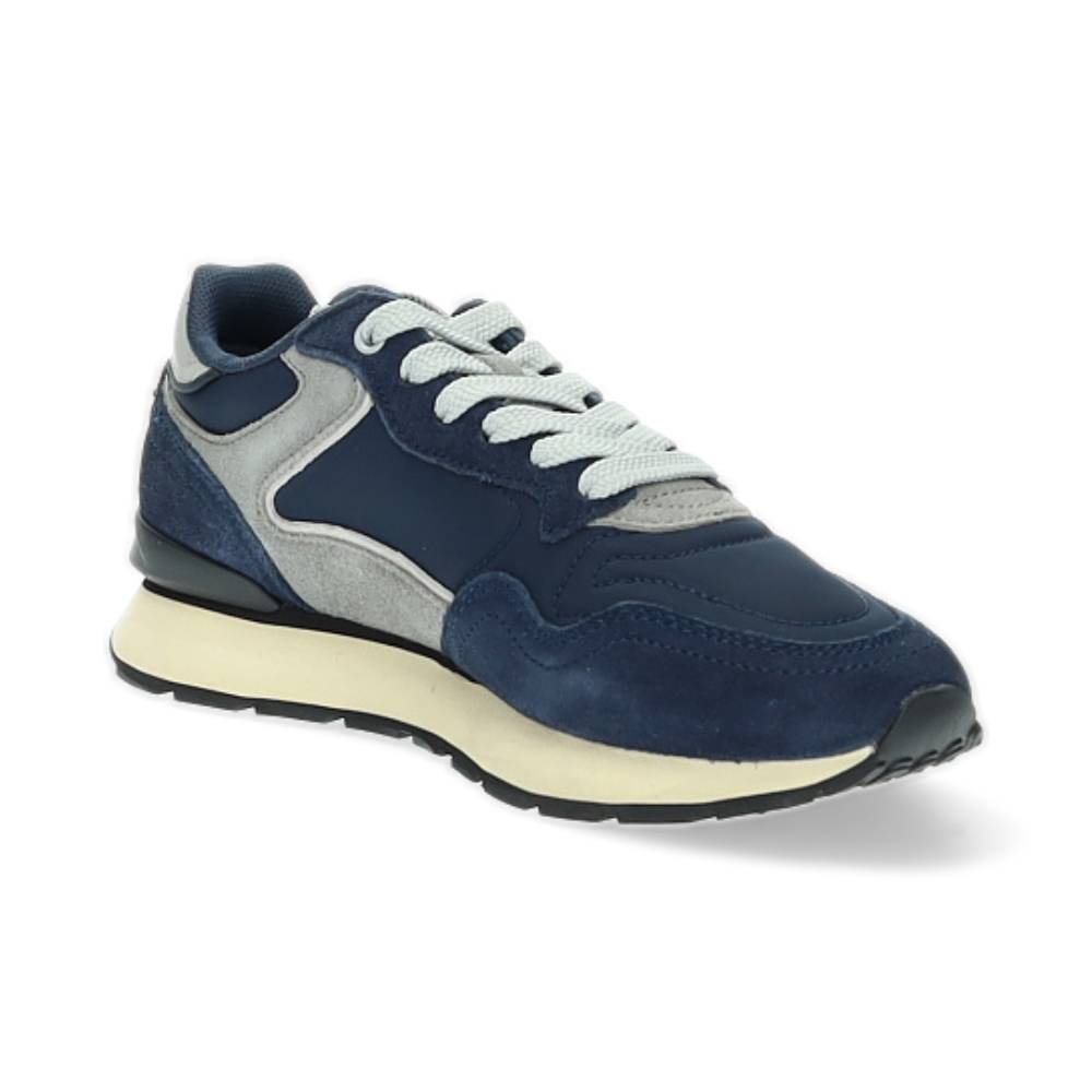 blauwe sneaker