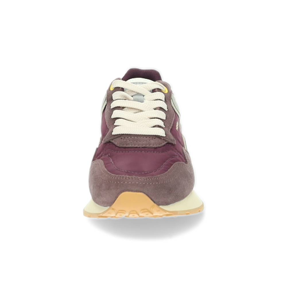 paarse sneaker