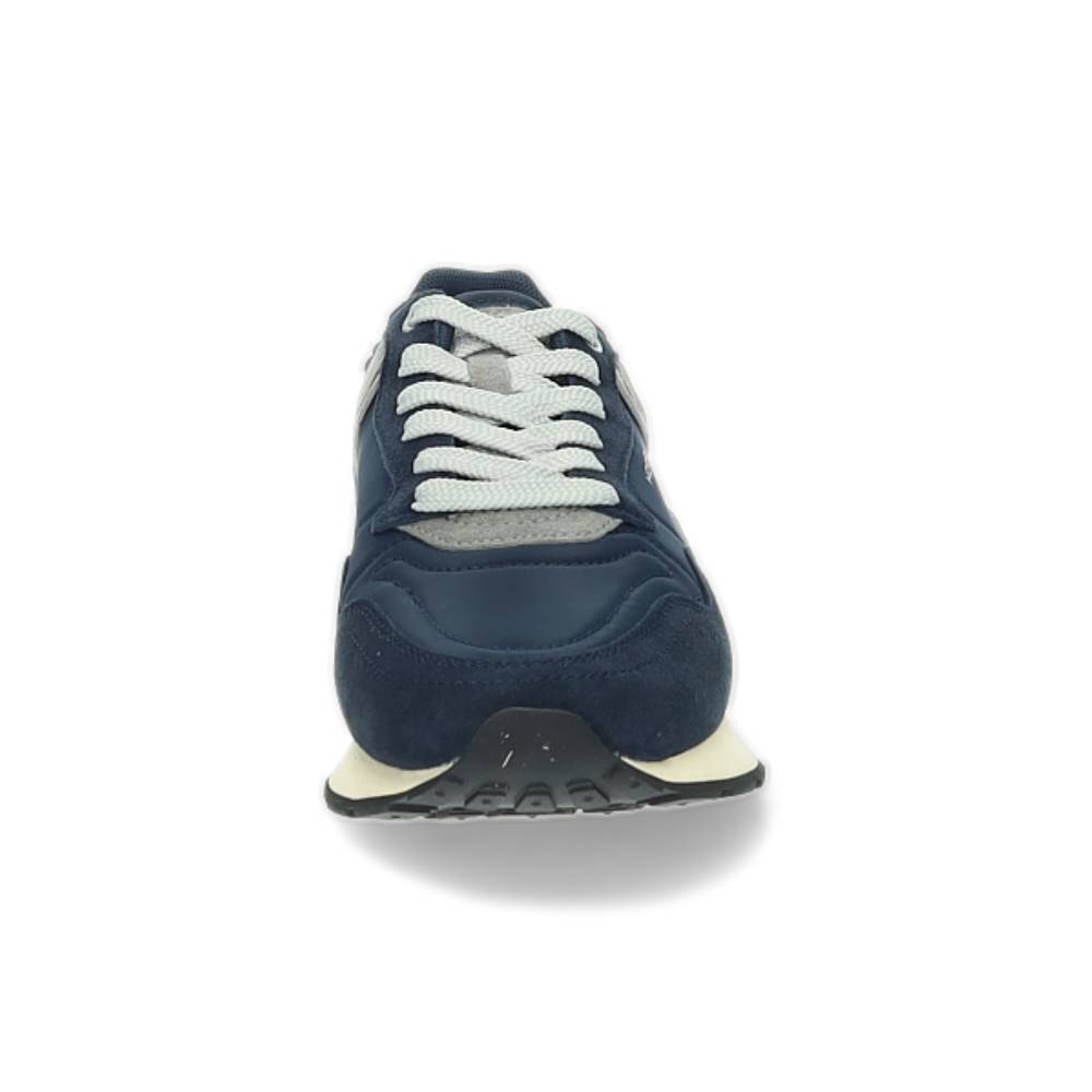 blauwe sneaker