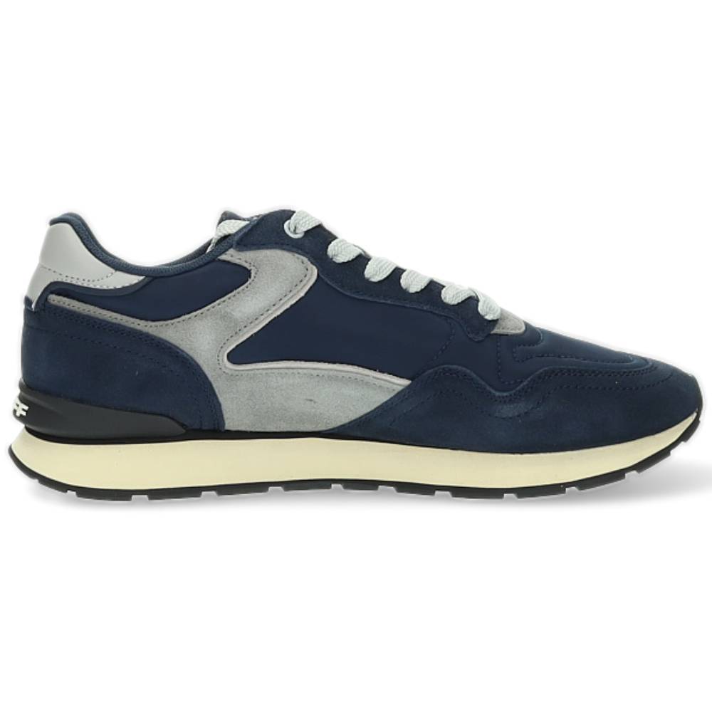 blauwe sneaker