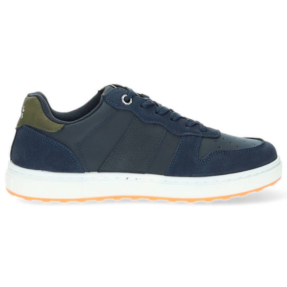 blauwe sneaker