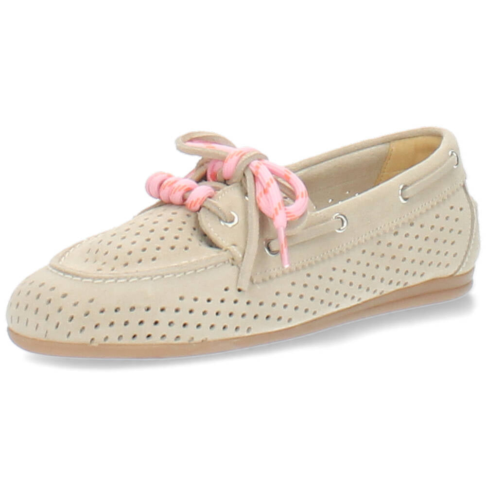 beige bootschoen