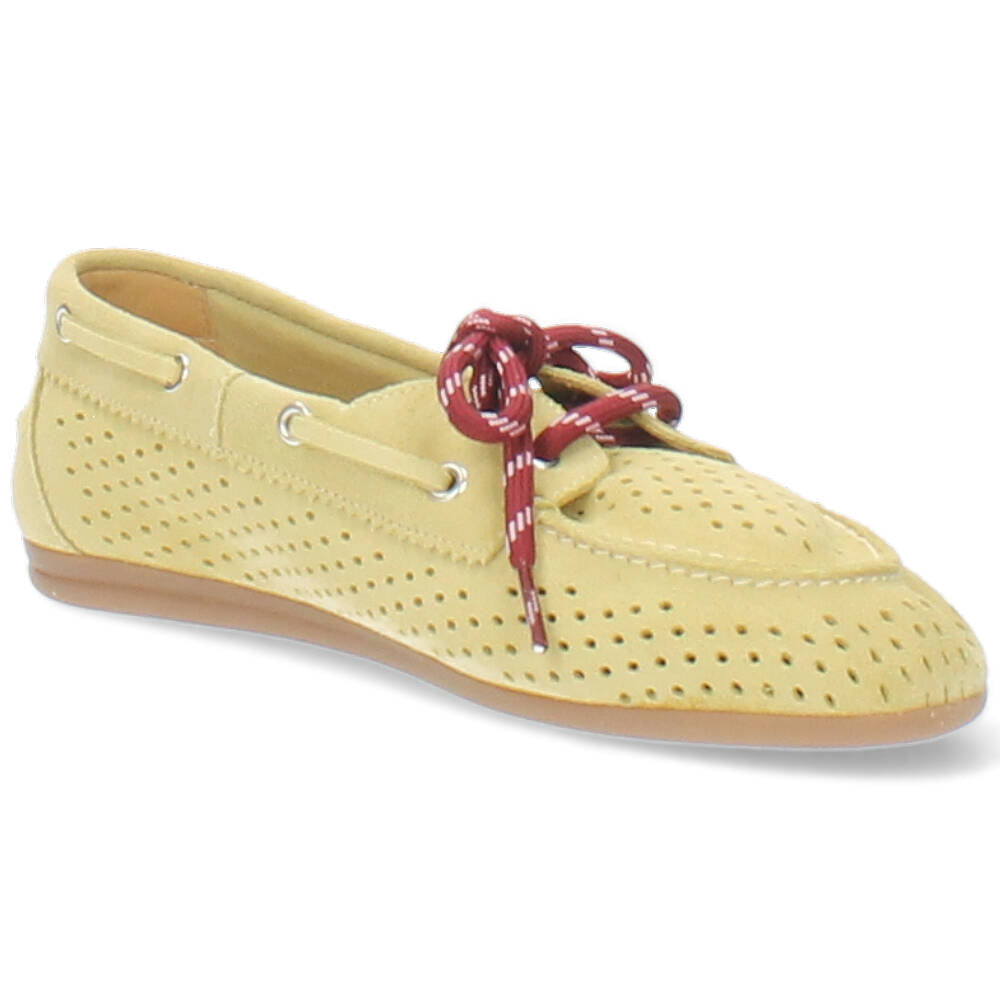 gele bootschoen