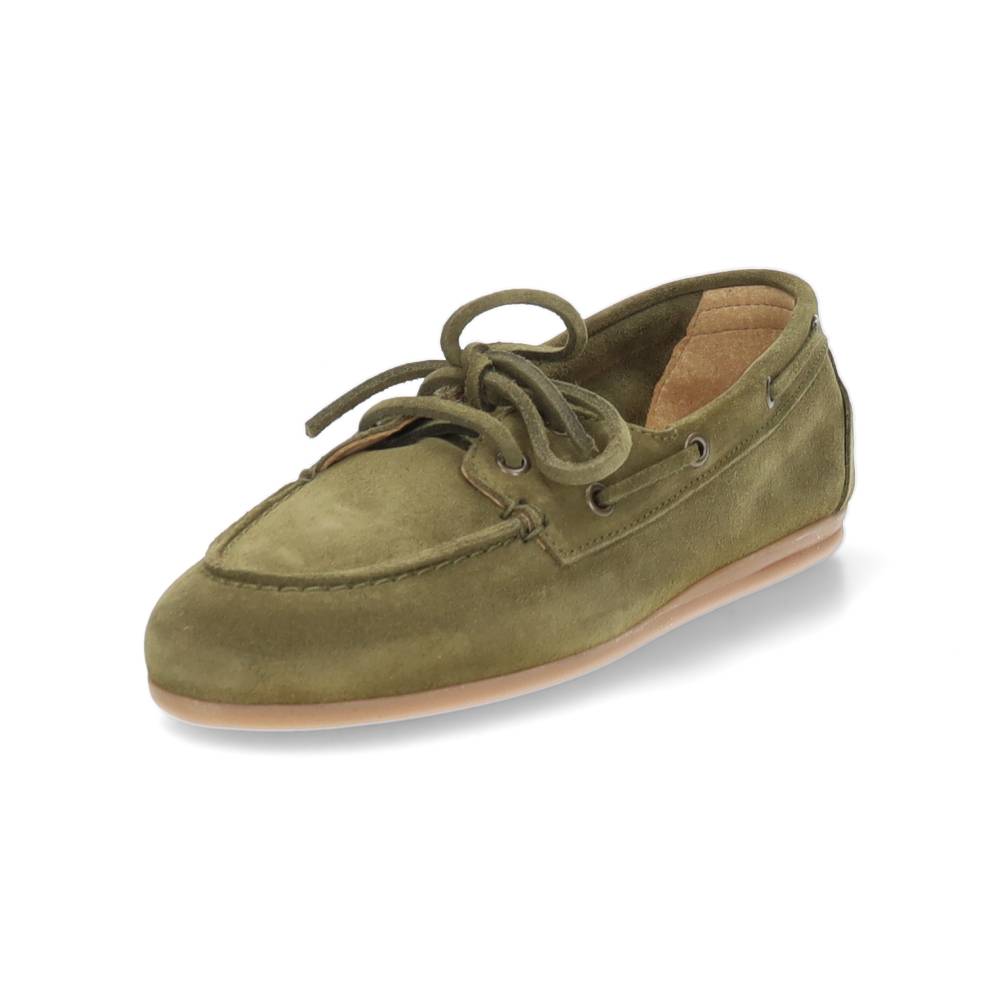kaki bootschoen