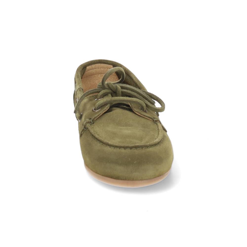 kaki bootschoen