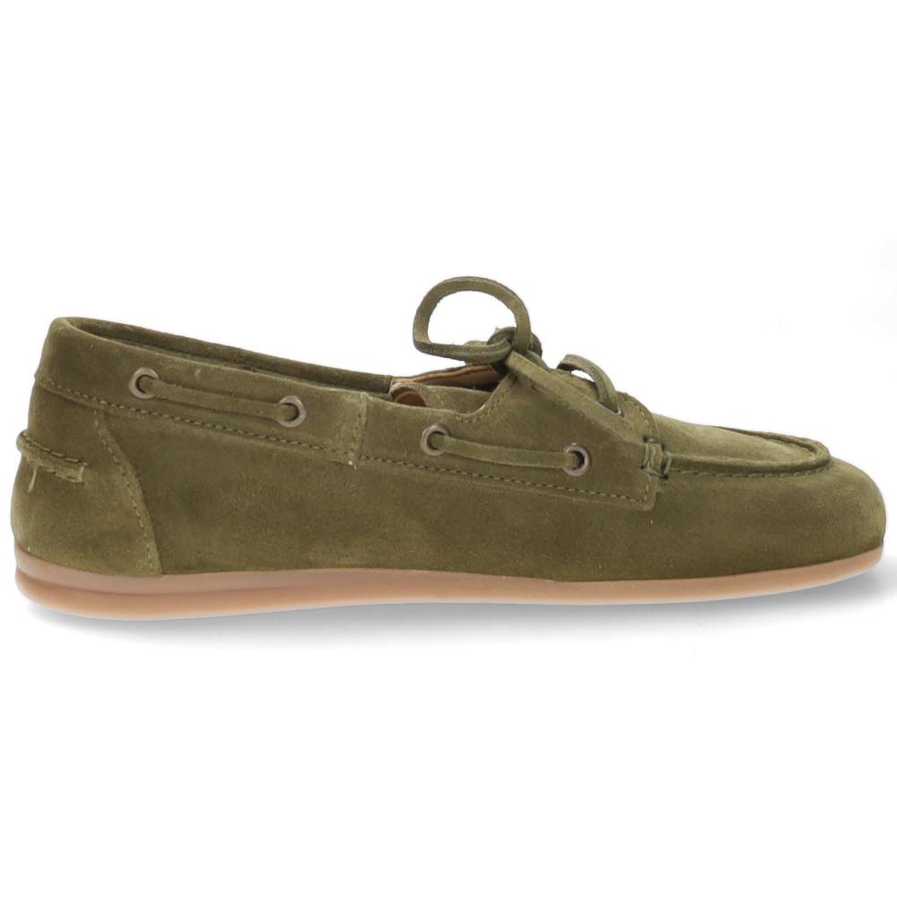 kaki bootschoen