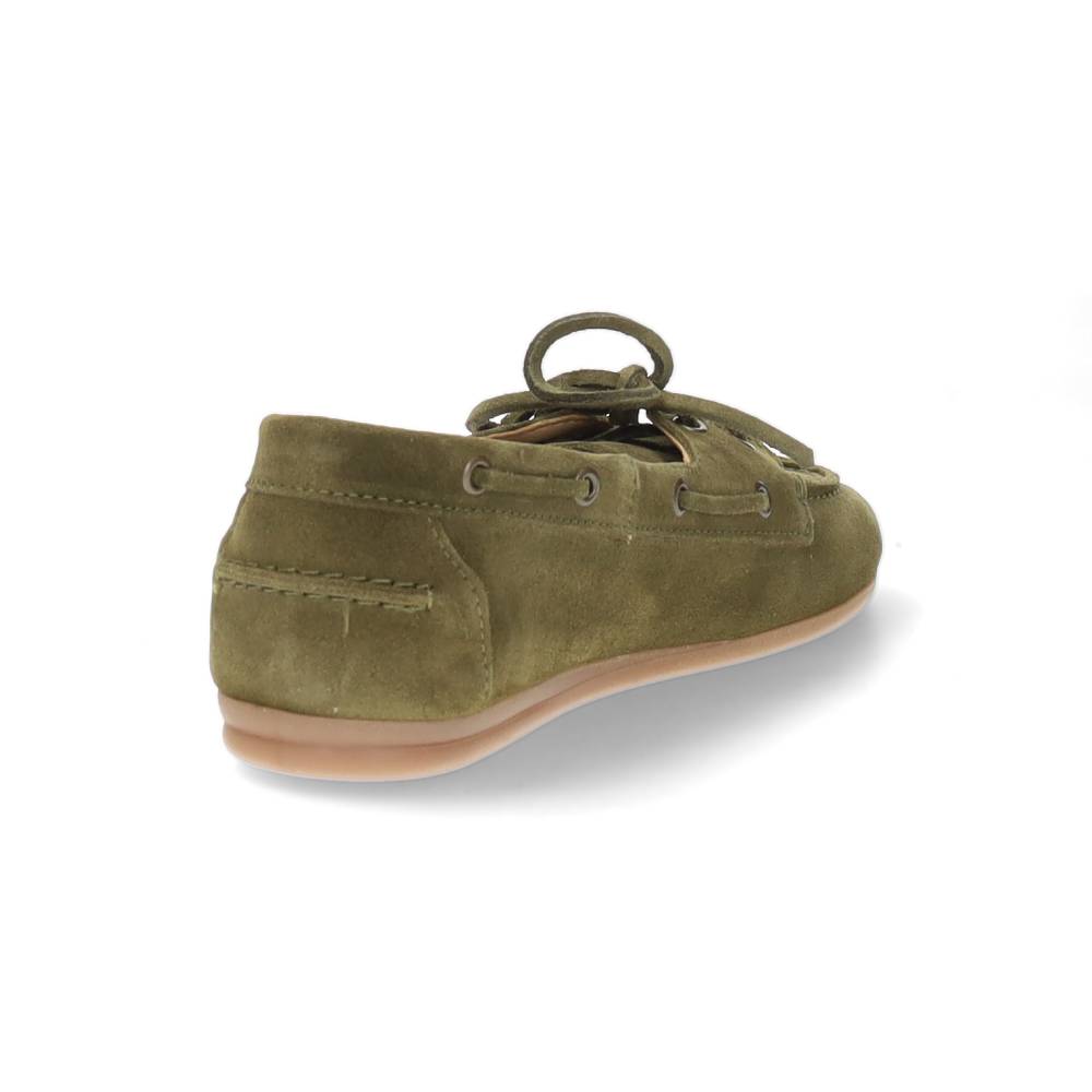 kaki bootschoen