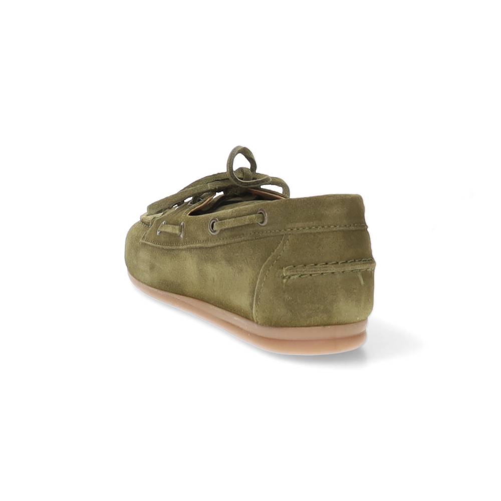 kaki bootschoen