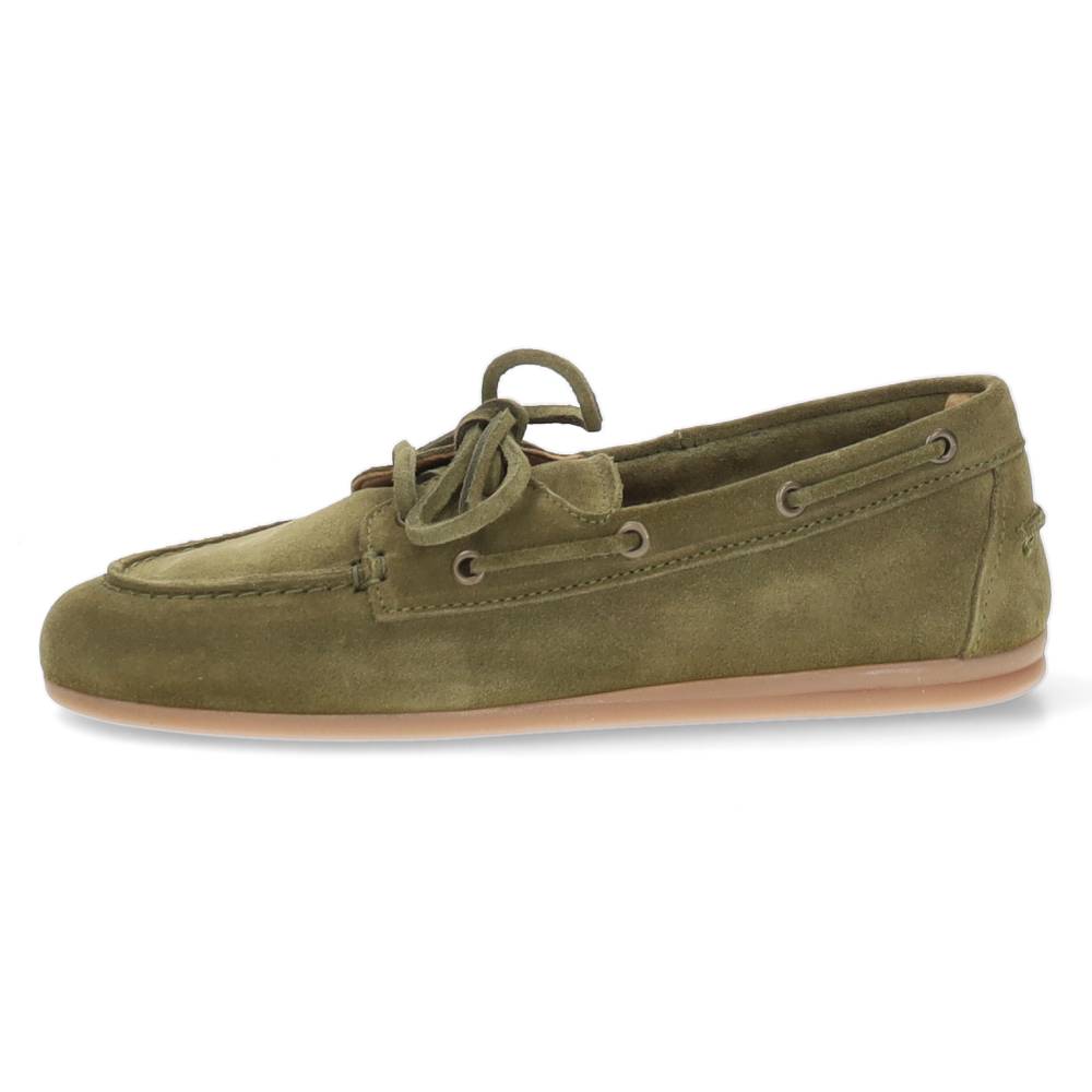 kaki bootschoen