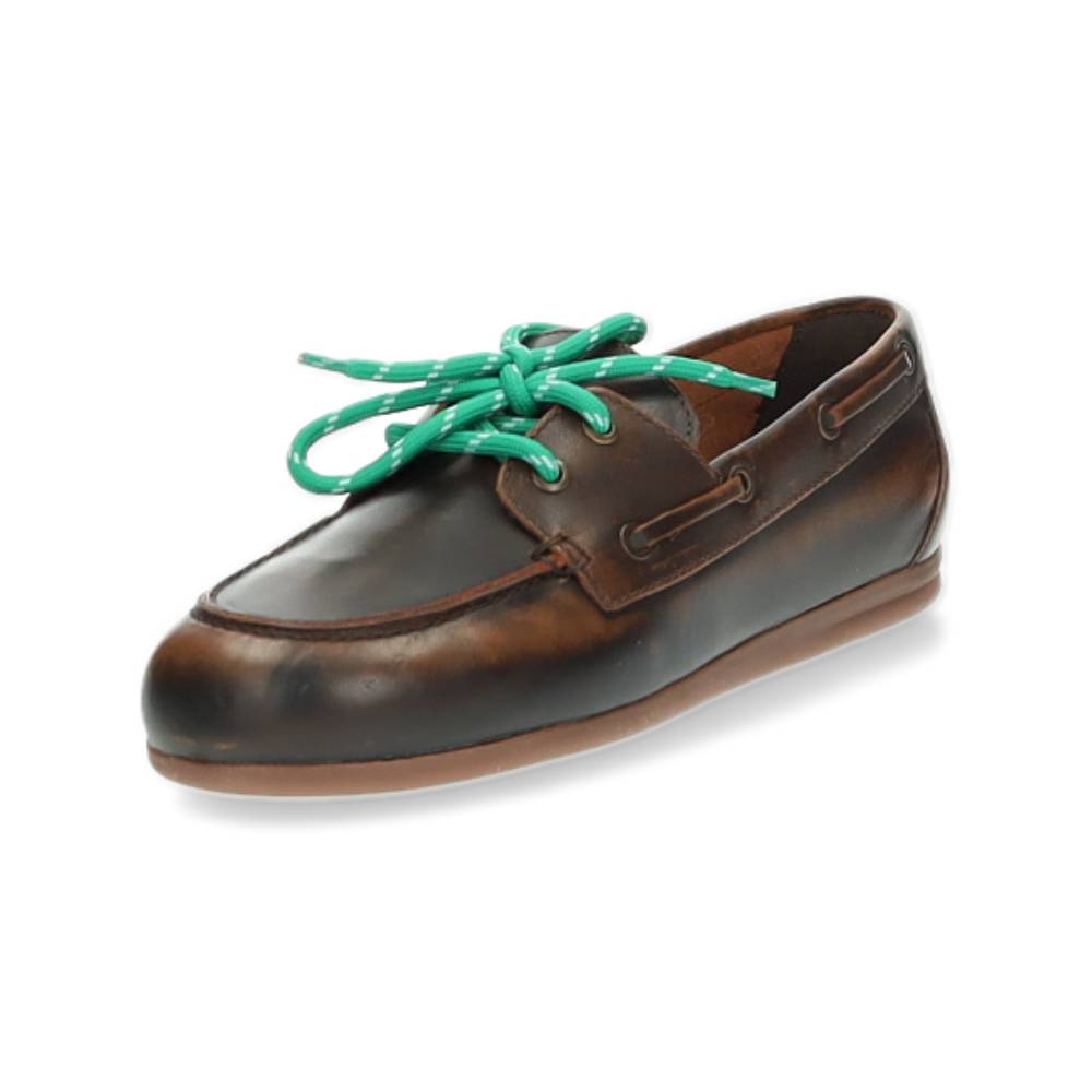 donkerbruine bootschoen