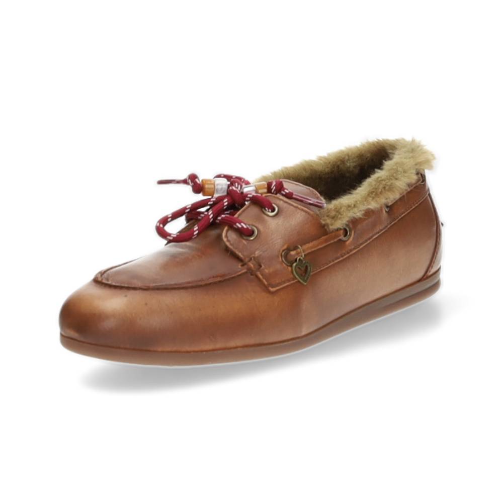 cognac bootschoen