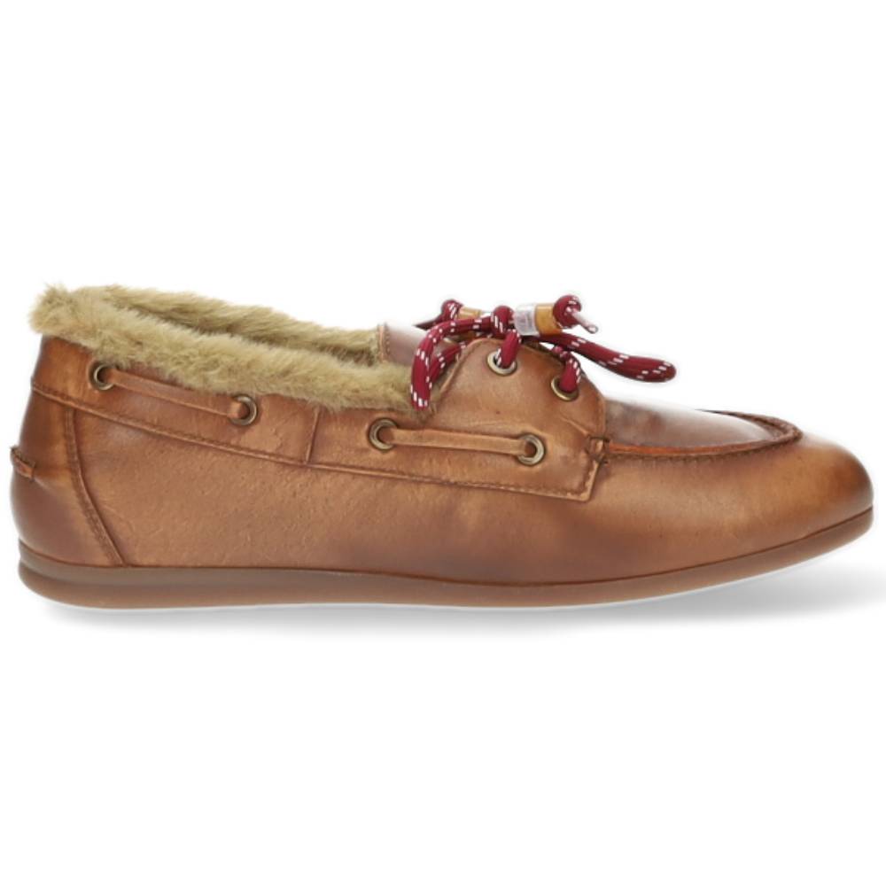 cognac bootschoen