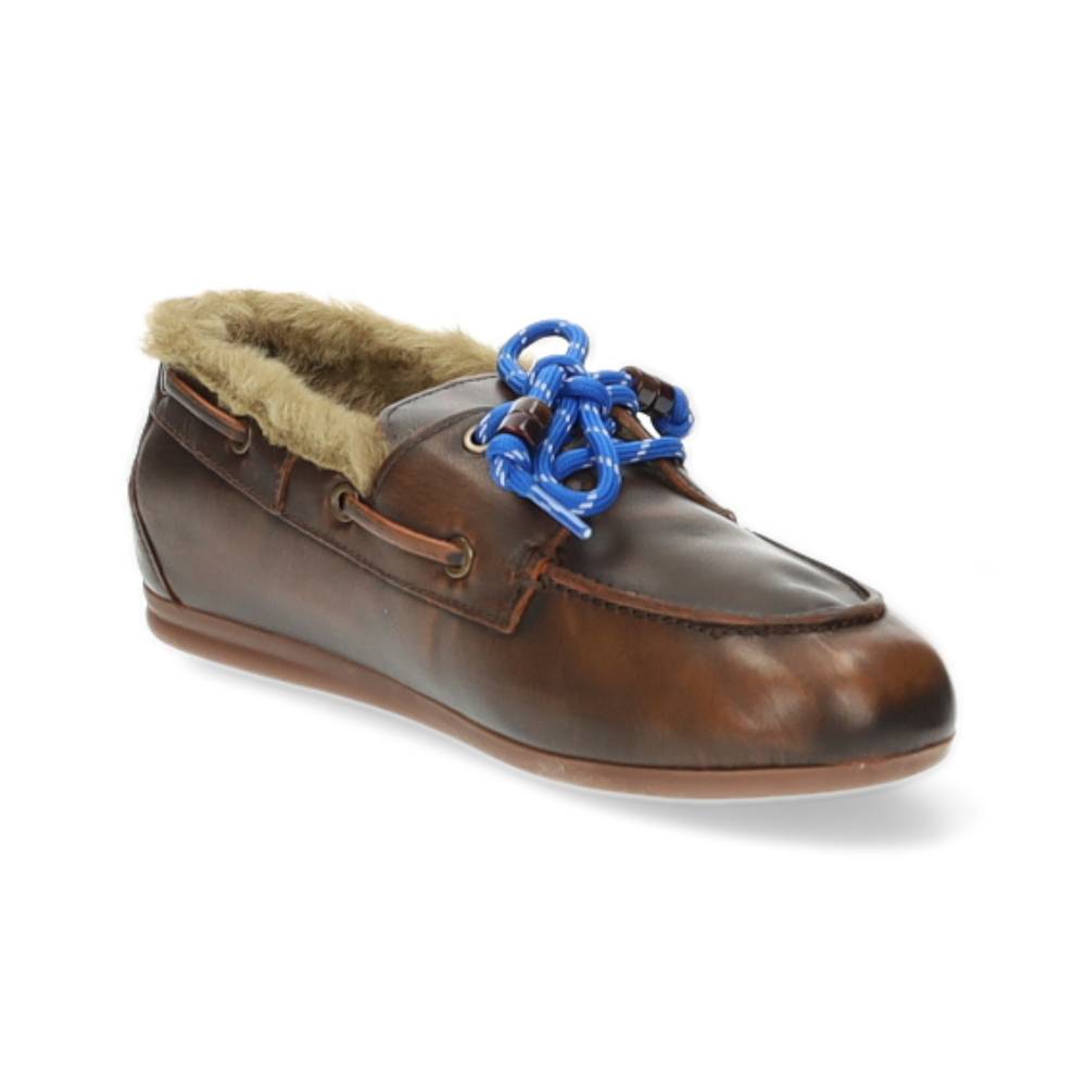 donkerbruine bootschoen