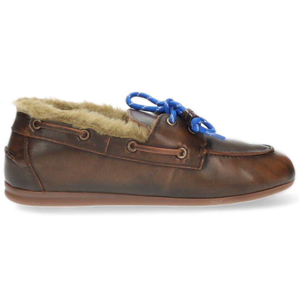 donkerbruine bootschoen