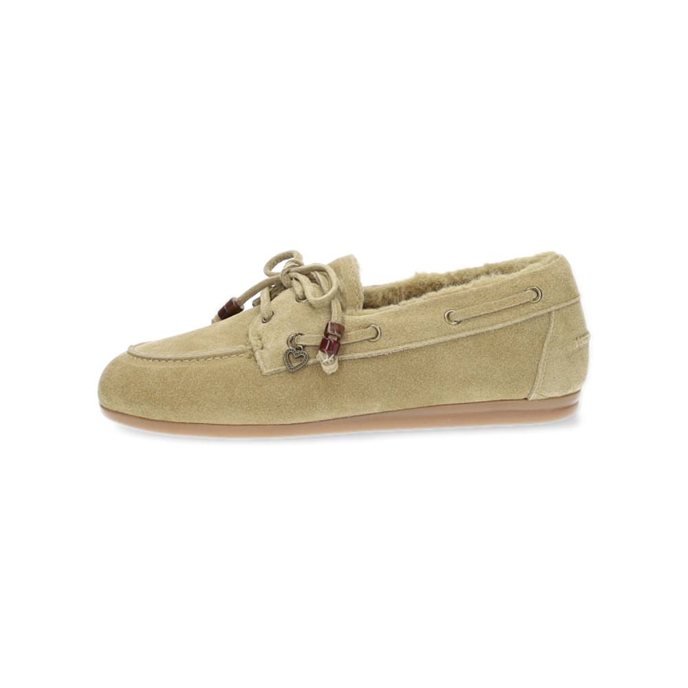 taupe bootschoen