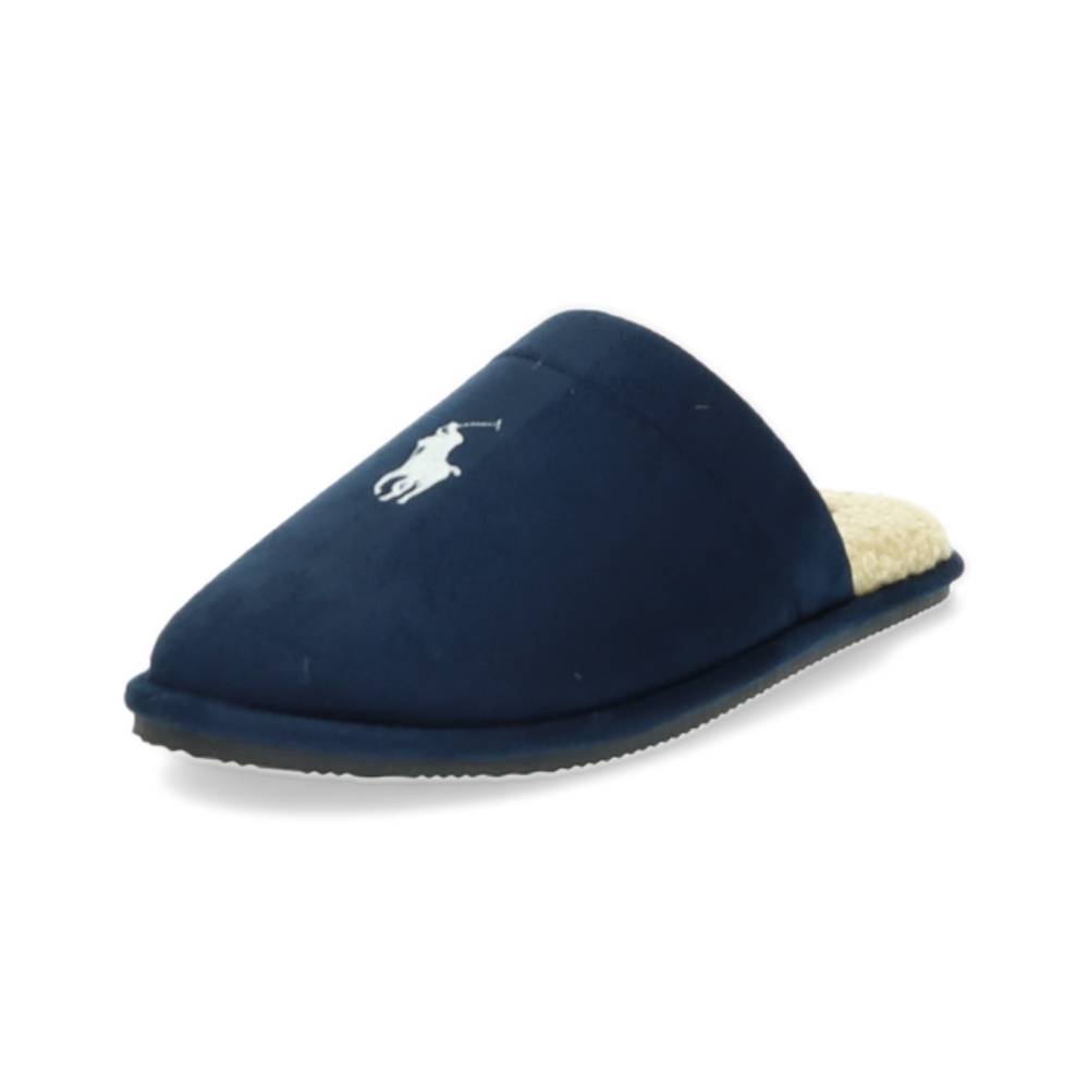 blauwe pantoffel