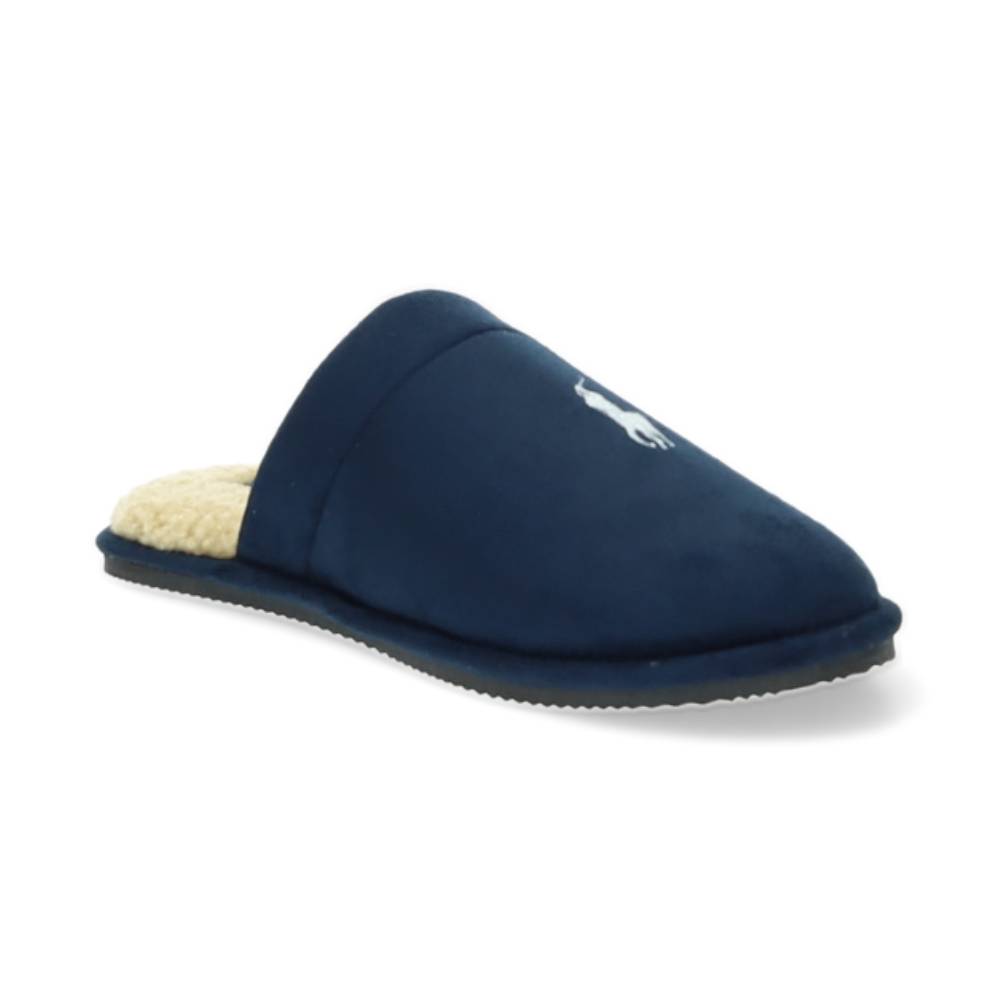 blauwe pantoffel